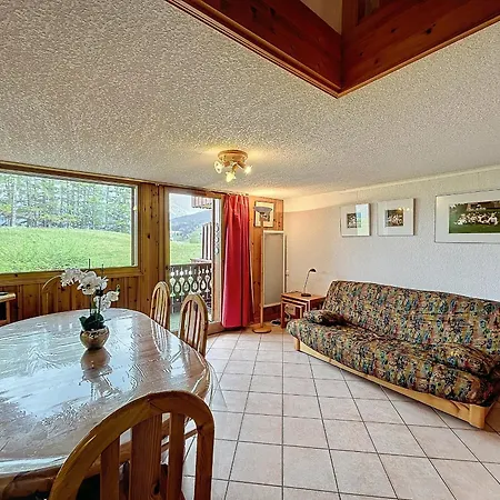 Apartment 4 Pieces Avec Terrasse Face Mont Blanc, Proche Teleski, Village Et Garage Securise - Fr-1-560-133 *